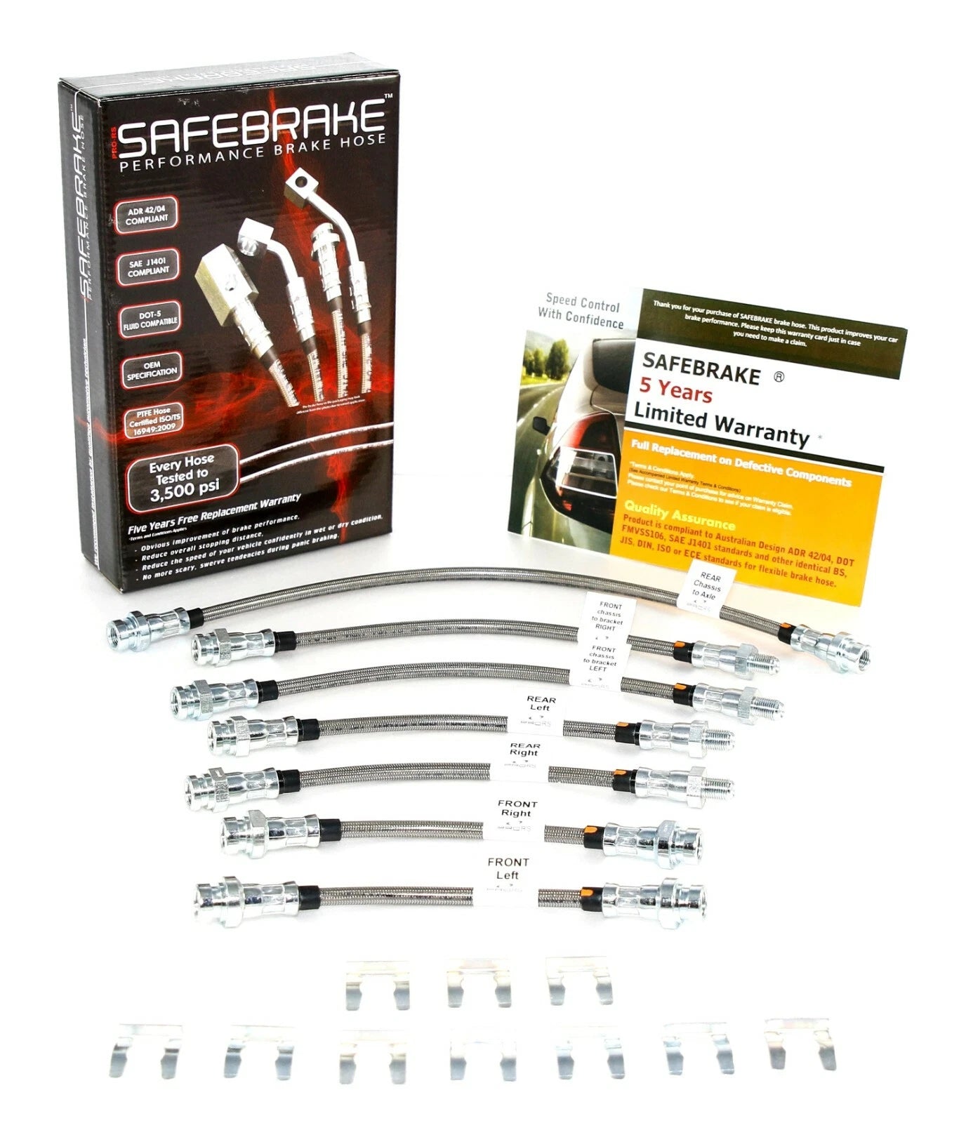 Brake Line Kit for Pajero NH/NJ SWB/LWB (Standard Height) (1991-1997)