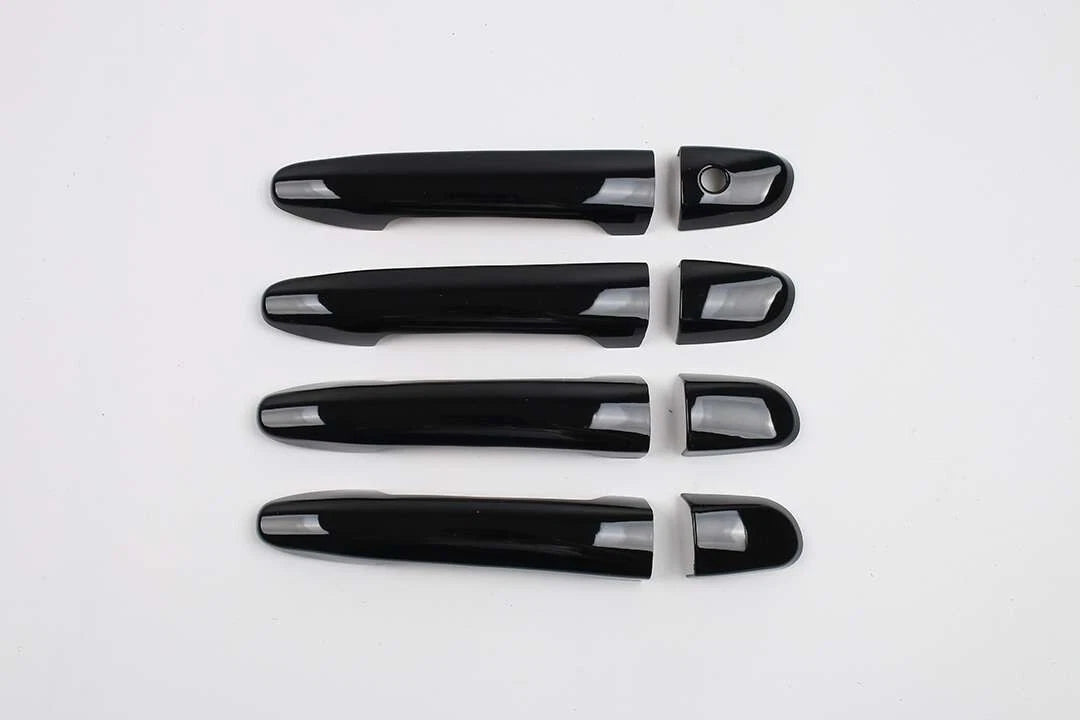 Door Handle Side Lid Cover Trim for Mazda 3/6/CX-5 Glossy Black Sedan (2014-2023)