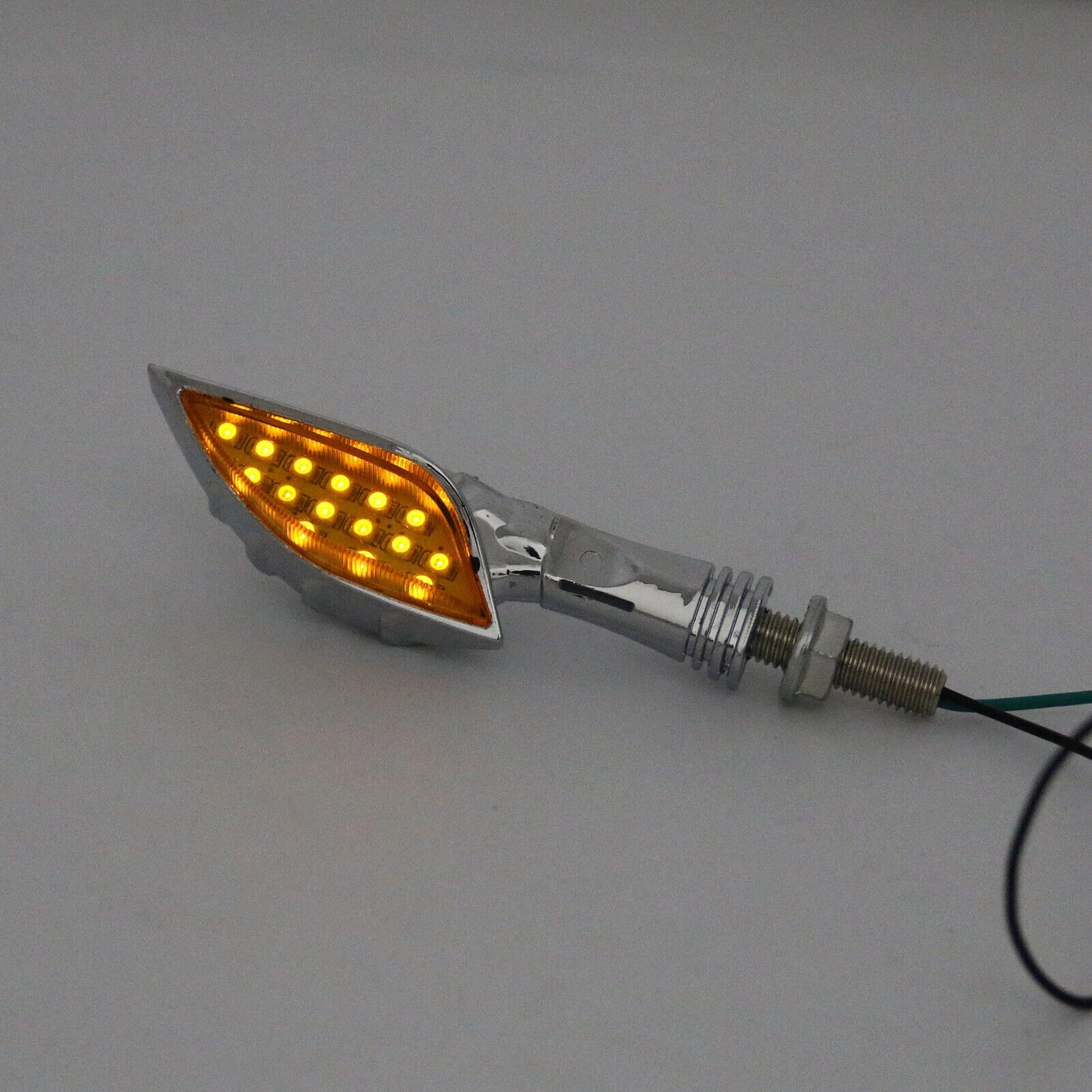 Chrome Skeleton Hand Turn Signals for Universal Motorcycle (2020-2023)