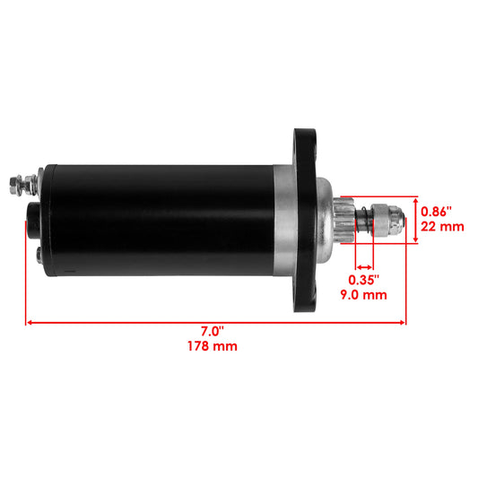 Starter Motor for 9.9HP Yamaha Outboard 1984-1990 9.9EL/9.9ES/9.9S/9.9L