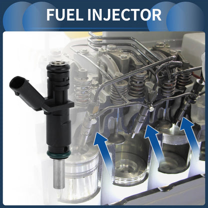 Fuel Injector Set for Mercedes-Benz W204 C230 C280 C350 (2005-2014) - 6 Pcs
