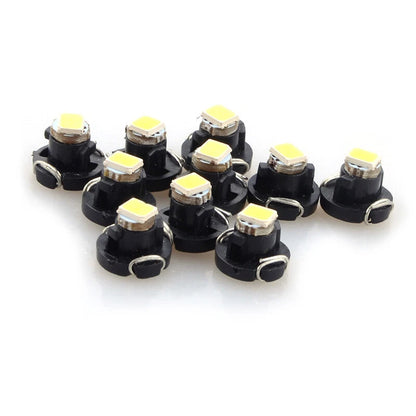 10x Green T4 T4.2 Neo Wedge 1-SMD LED Dash & Climate Bulbs