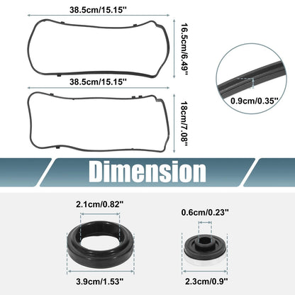 Engine Valve Cover Gaskets Seals for Acura Honda Accord Odyssey 3.5L 3.7L