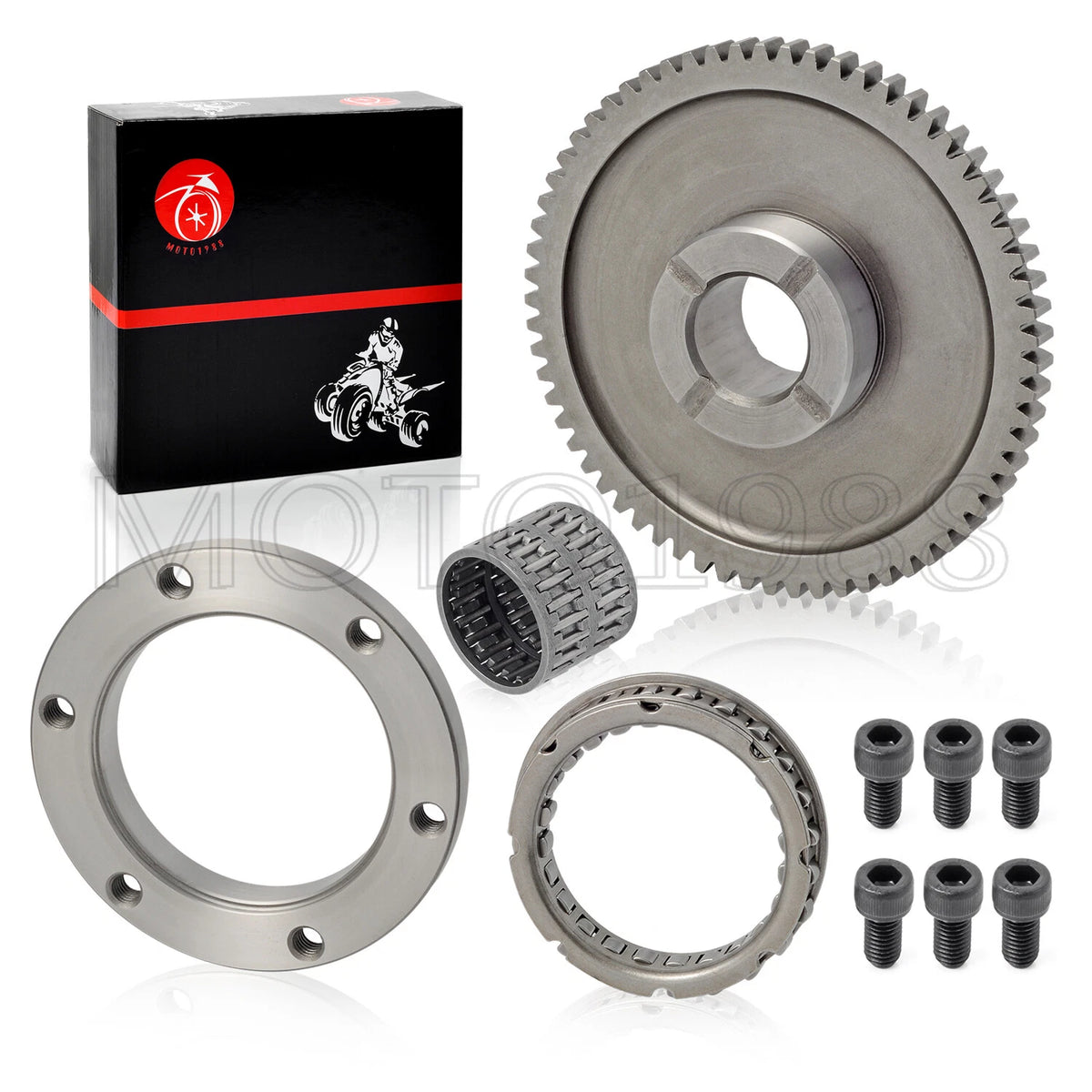 Starter Clutch One-Way Bearing Idler Kit for Yamaha Big Bear 350/400 (1993–2009)
