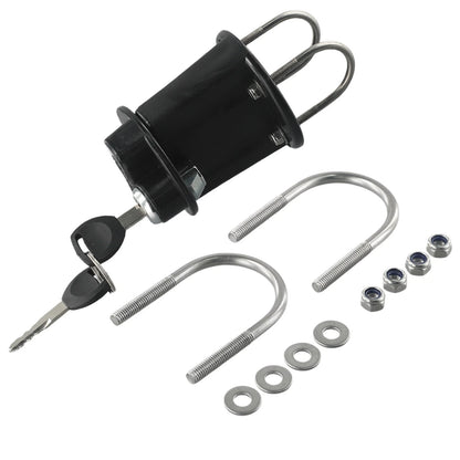 3L 5L Fuel Tank Mount-Petrol Can Jerry Cans Key Bracket Holder Lock Fastener