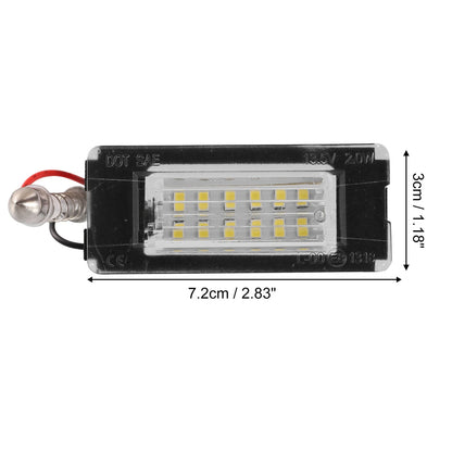 LED License Plate Light for Mini Cooper (2007-2015) -  White Lights