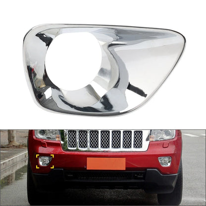 Fog Light Bezel Cover Chrome Trim for Jeep Grand Cherokee (2011-2013)