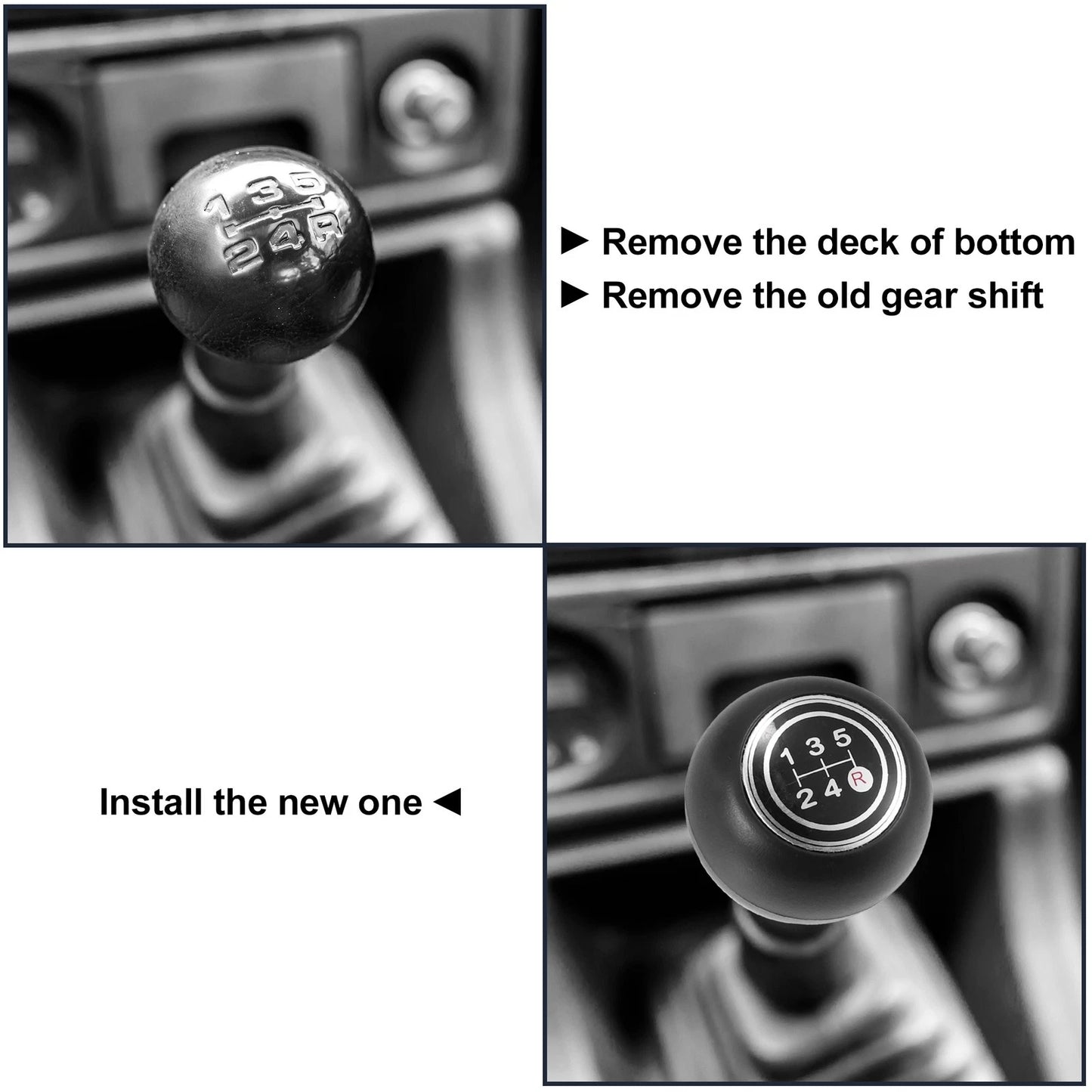Manual Gear Stick Shift Knob 5 Gear for Toyota Land Cruiser (1974–1984)