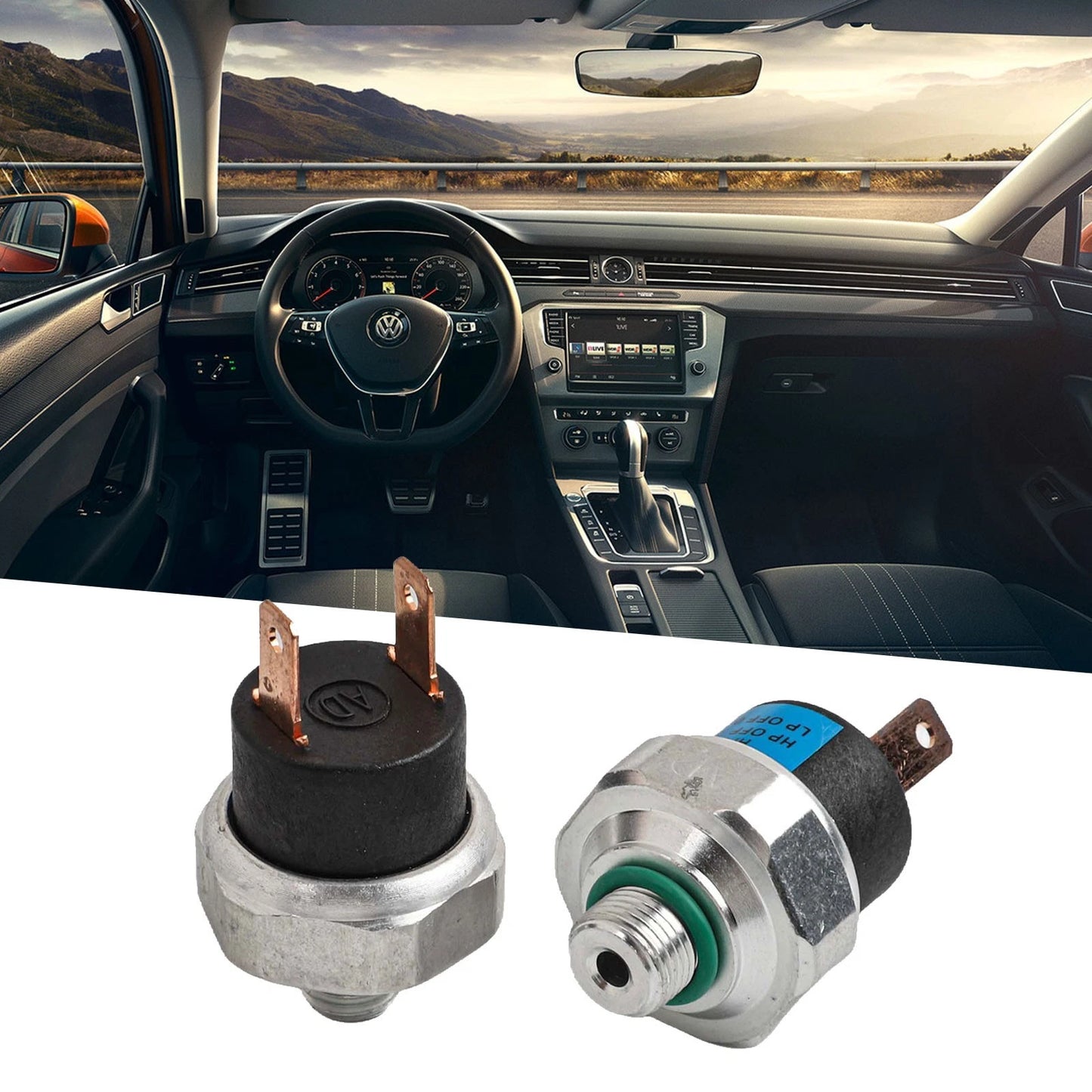 High Low Side Pressure Switch for R134a AC System