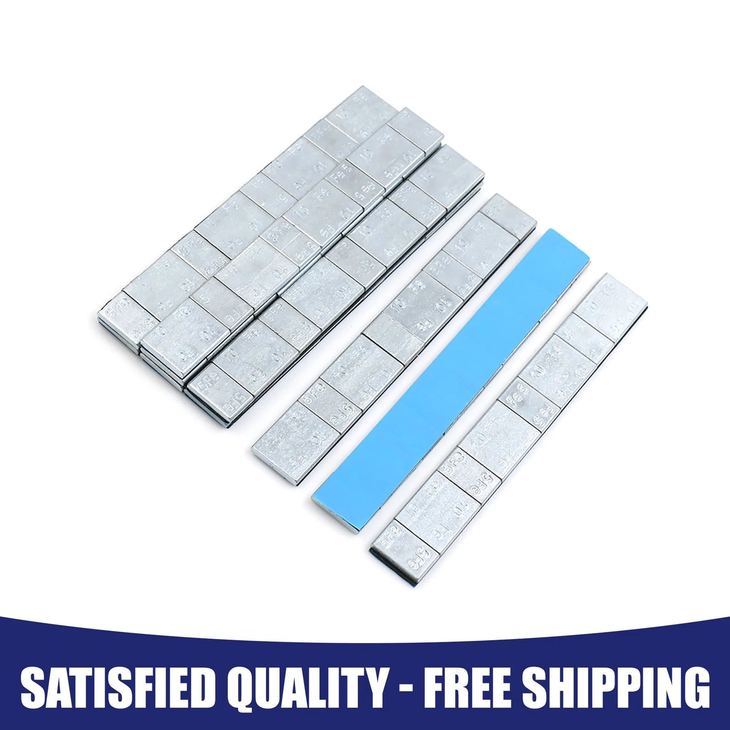Adhesive Wheel Balance Weights Strips 134x18mm 10 for Motorcycle