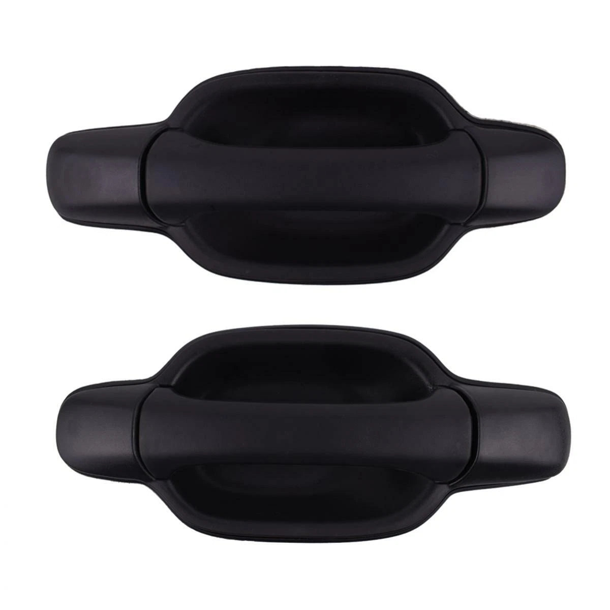LH+RH Rear Outer Door Handles Black Fits Isuzu D-max Holden Rodeo UTE 2003-11
