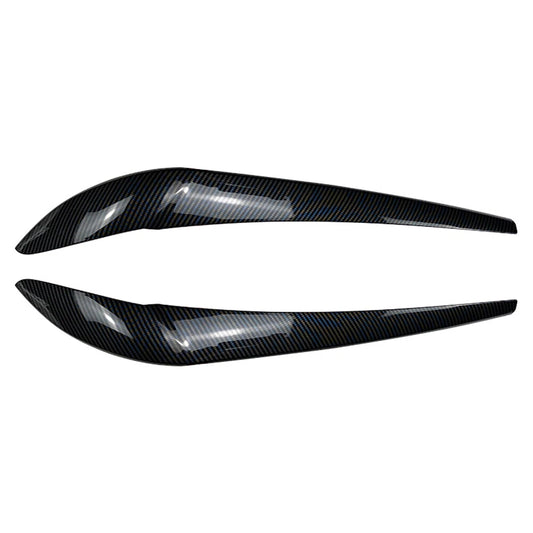 1 Pair Front Headlight Eyebrow Eyelid Covers for BMW X3 X4 (2014-2017)
