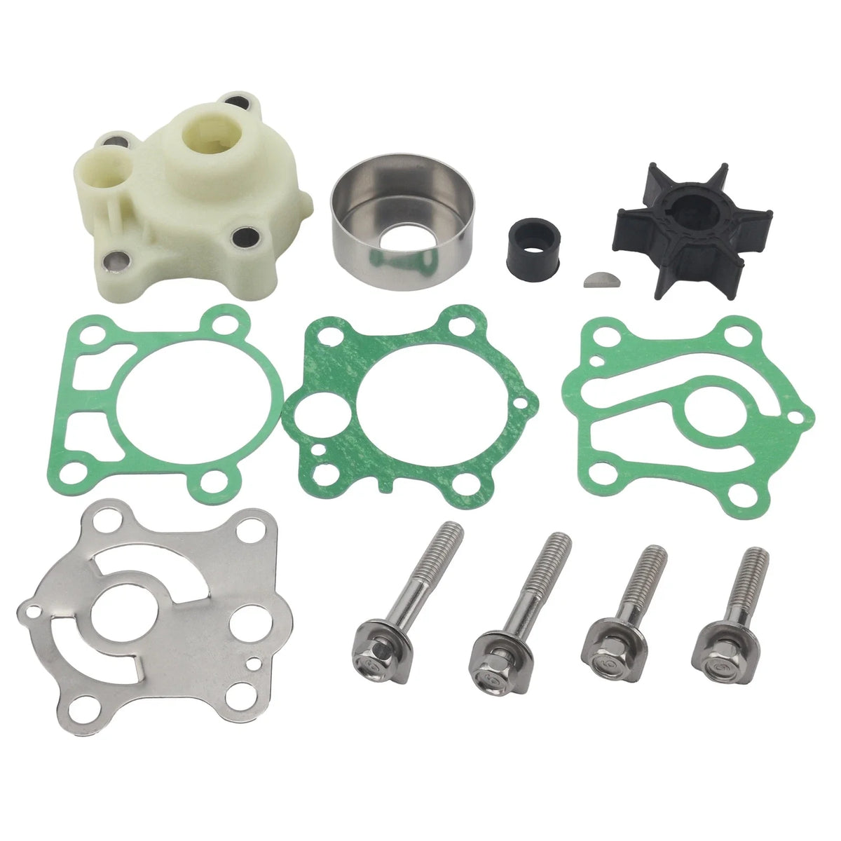 Water Pump Impeller Kit for Yamaha 25-30HP Outboard Boat Motor