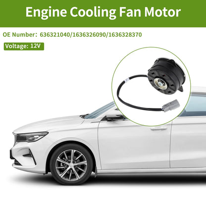 Engine Cooling Fan Motor 1x for Toyota RAV4 (2002-2012)