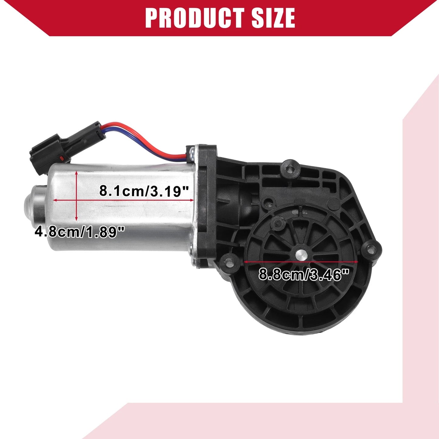 Front Left Window Lift Motor for Ford F-150 (1981-1996)
