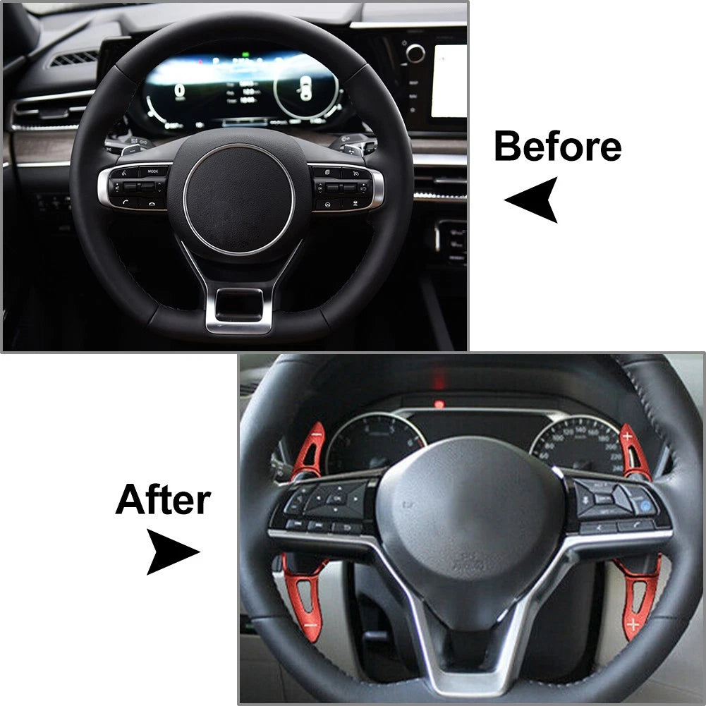 Steering Wheel Paddle Shifter Extensions for Kia K3 (2020-2022)