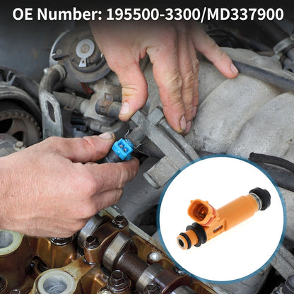 Fuel Injector for Mitsubishi Montero 3.5 (1998-2002) 1 Pc Orange