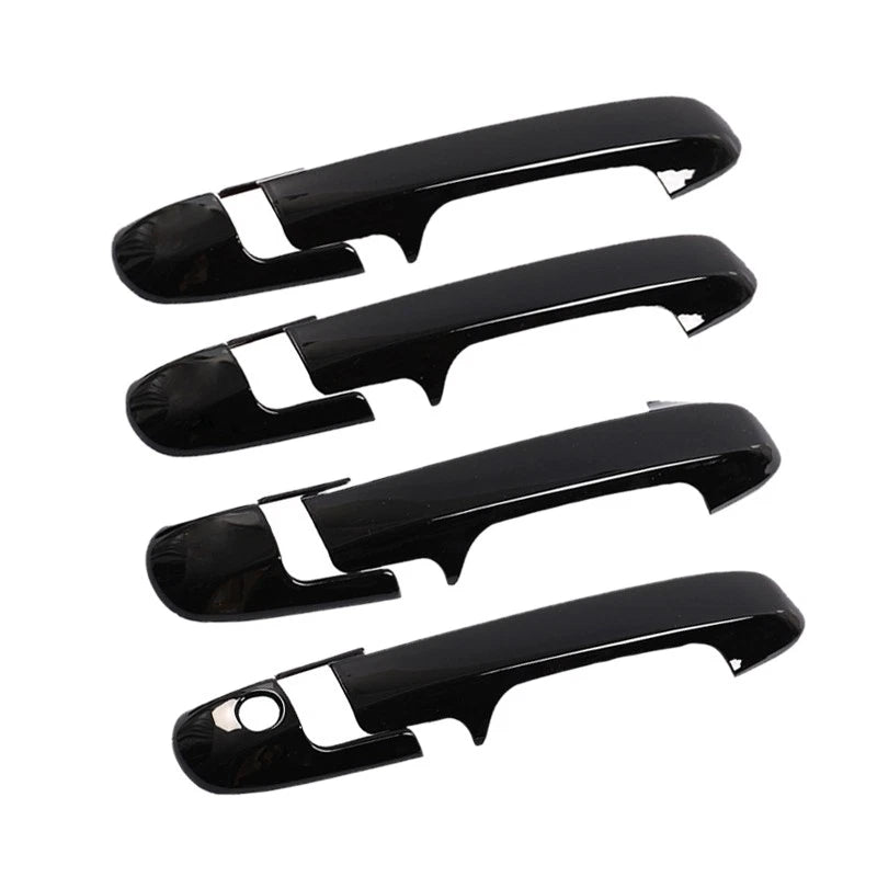 Black Exterior Door Handle Cover Trim for Honda Accord Sedan (2003-2007)