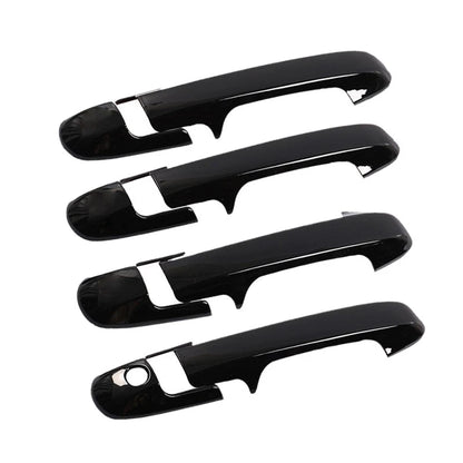 Black Exterior Door Handle Cover Trim for Honda Accord Sedan (2003-2007)
