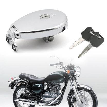 Fuel Tank Cap Lock for Kawasaki ZR1100, BJ250, VN1500, ZL600, Vulcan 400, 500 (1990-2006)