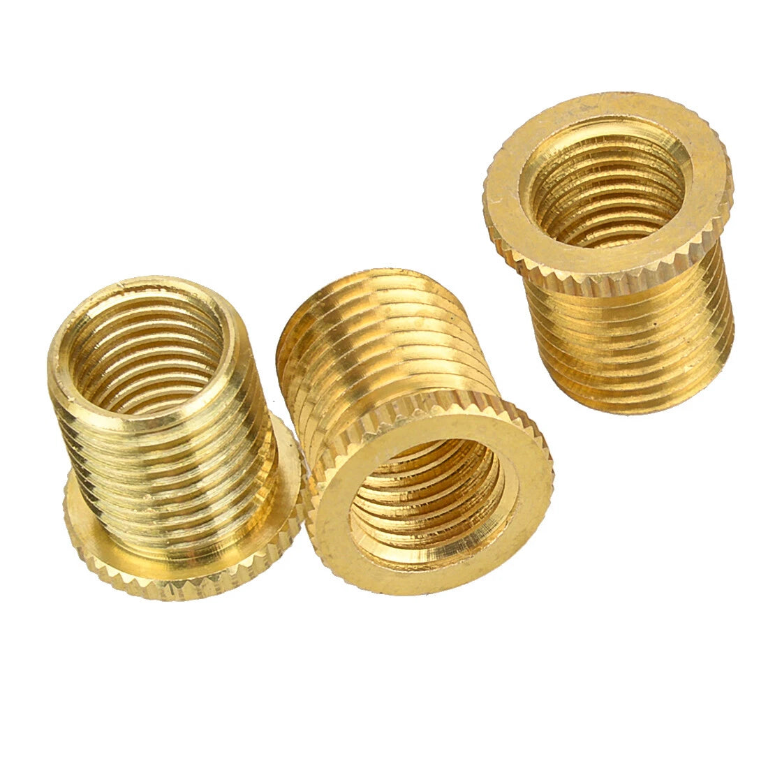 10Pc M10x1.25 Aluminum Gear Knob Thread Insert Nuts for Universal Fit