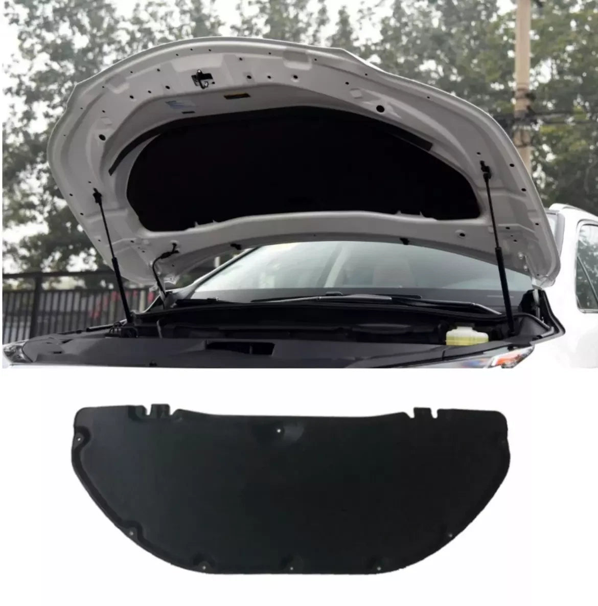 Engine Cover Hood Insulation Pad Heat Shield trim for Lexus RX (2016–2019)