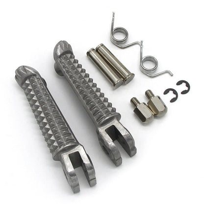 Silver Front Footrest Pegs for Yamaha YZF-R1 (2002-2023)