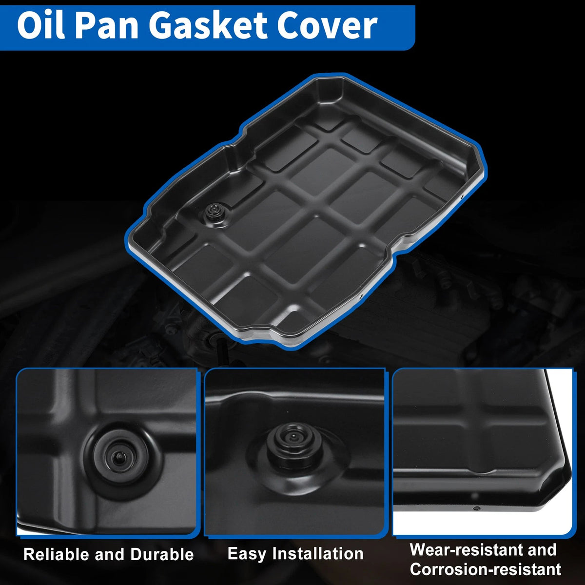 Transmission Oil Pan Kit with Oil Filter for Chrysler 300 (2005-2014)