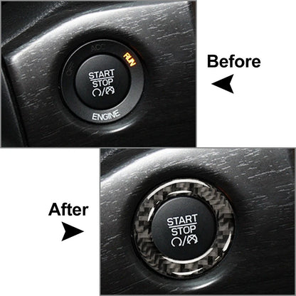 Engine Start Stop Button Ring Cover for Jeep Grand Cherokee (2011-2021)