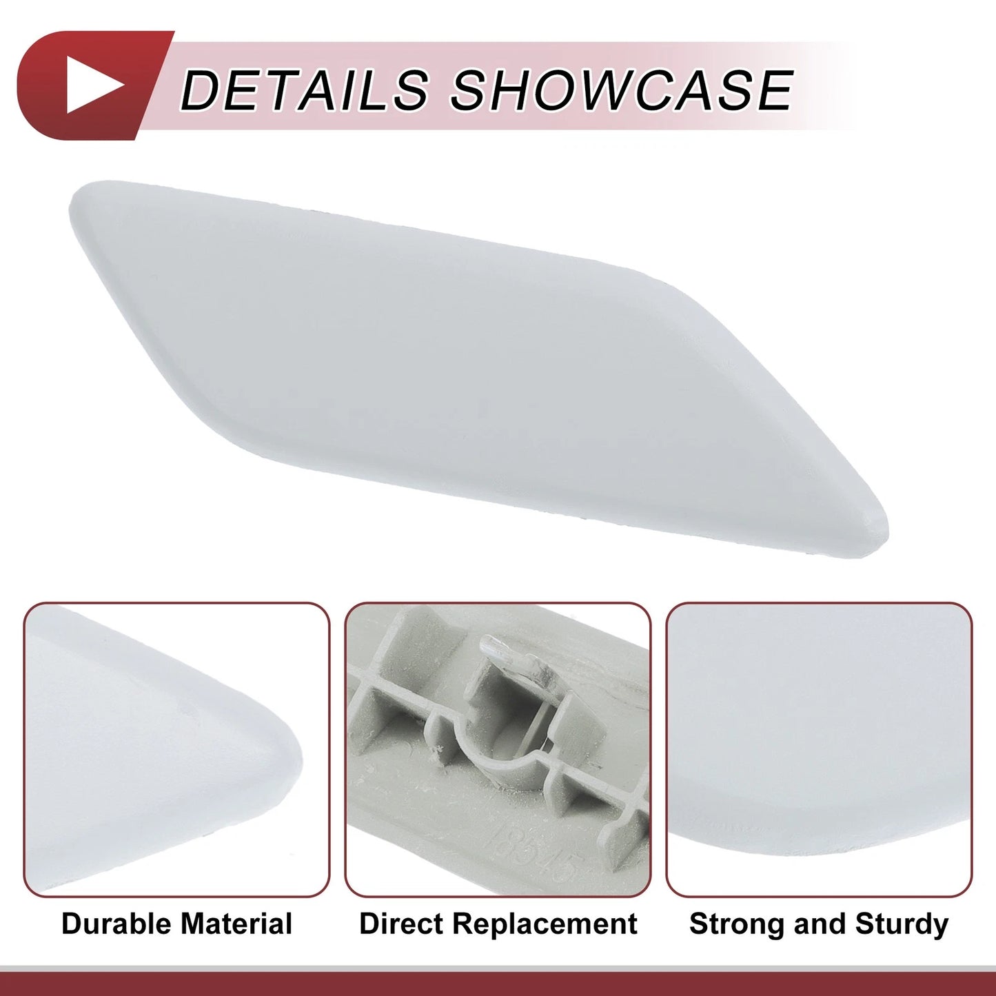 Front Right Washer Nozzle Cover for Honda CR-V (2015-2017) - Unpainted 1 x Cap