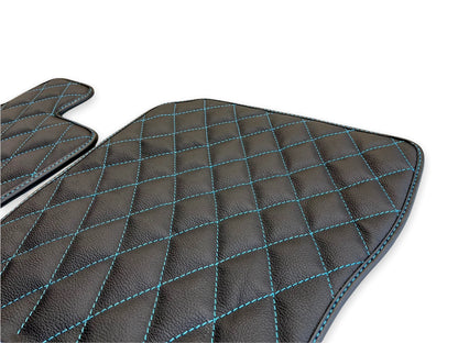 Leather Floor Mats for Bugatti Chiron 2018-2022 Limited Edition AutoWin