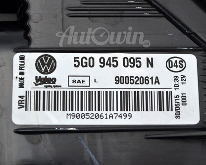 Volkswagen Golf MK7 Left Side Rear Tail Light for OEM 2015-2019