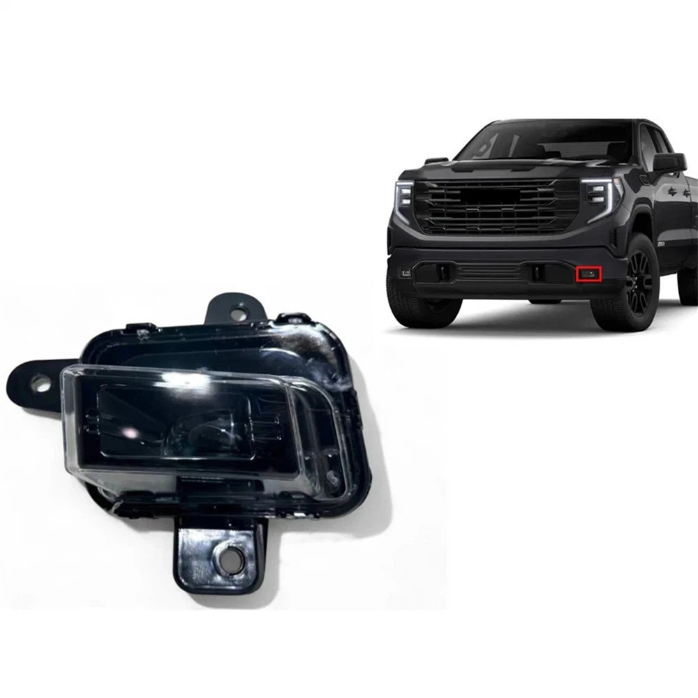 Left Front Bumper Fog Light LED for 2022-2024 GMC Sierra 1500/LTD (2022-2024)