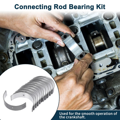 Connecting Rod Bearing Set for Toyota (12 Pcs)