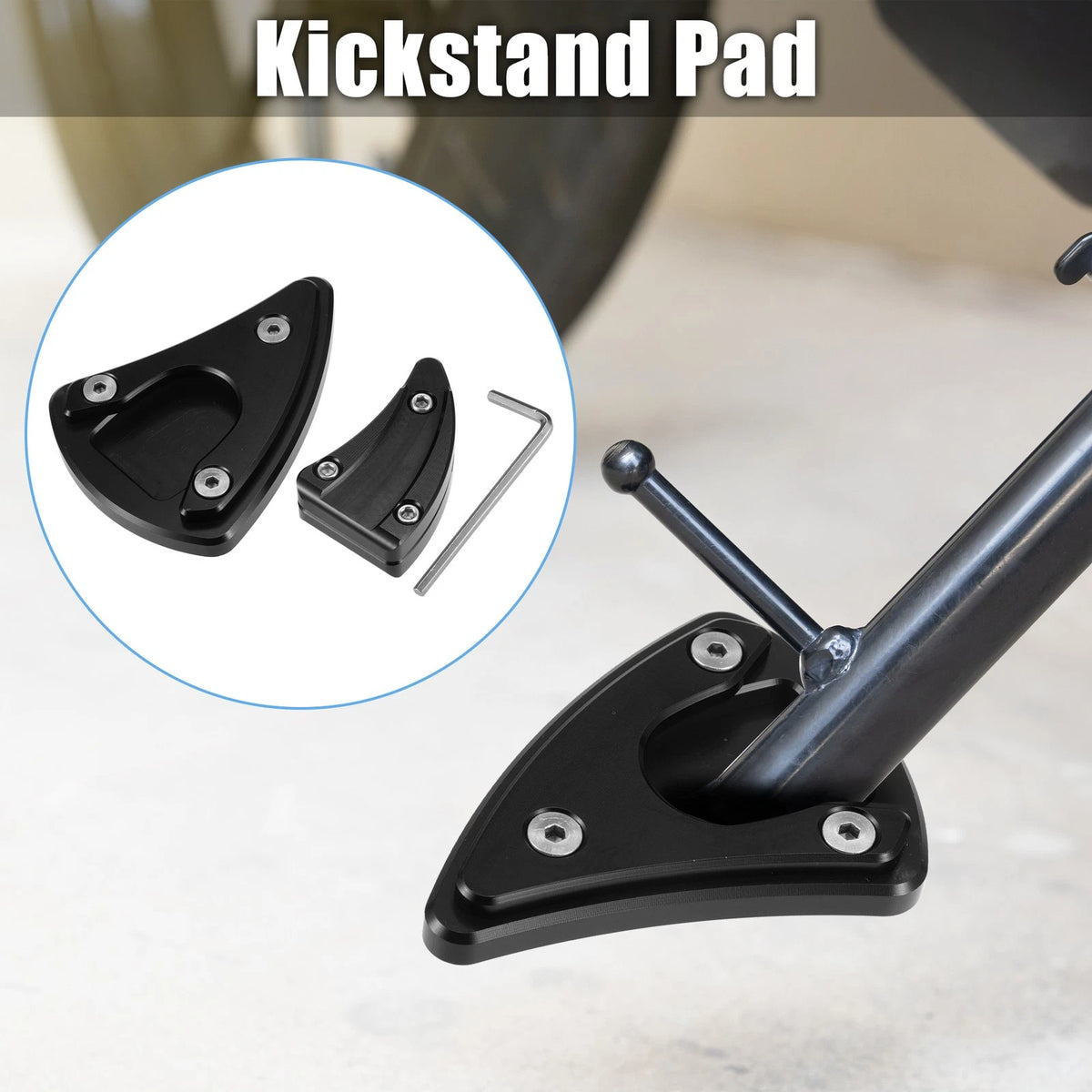 Set Foot Support Pads for Vespa GTS300 Super Sport GTV300