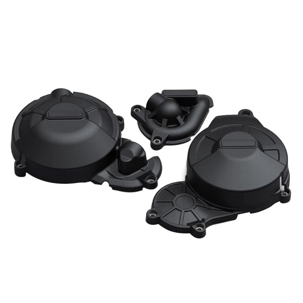 Black Engine Protection Cover for Aprilia RS660 Tuono 660 (2021-2023)