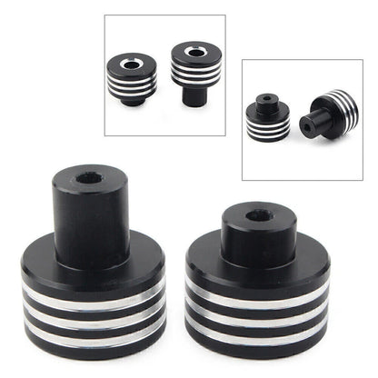 Handle Bar End Plug for Honda Rebel 500 300 (2017-2019) Black Silver