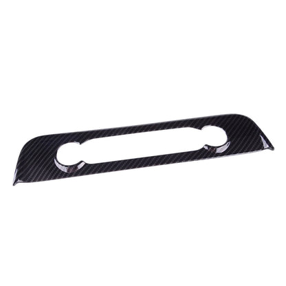 Carbon Fiber Center Console Radio Cover for Ford Maverick (2022-2023)