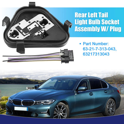 Rear Left Tail Light Bulb Socket for BMW 335i (2014-2015)