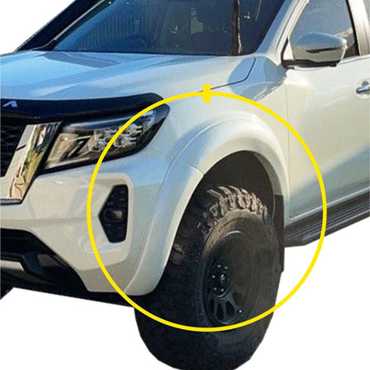 Front Grey K21 Fender Flares for Nissan Navara (2021-2022)