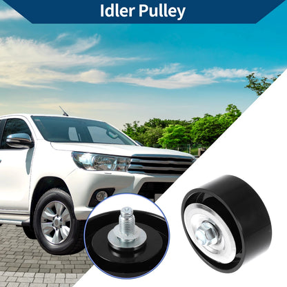 Drive Belt Idler Pulley 1 Pc for Toyota 4Runner (2010–2019)