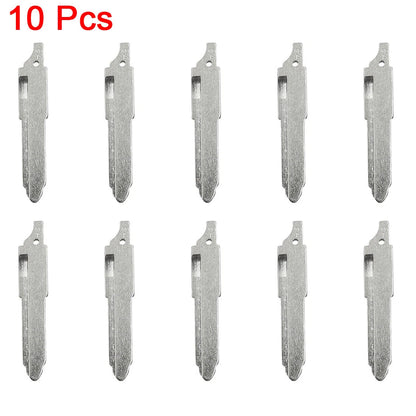 10 x Metal Uncut Blank Key Blades for Mazda 6 (2003-2021)