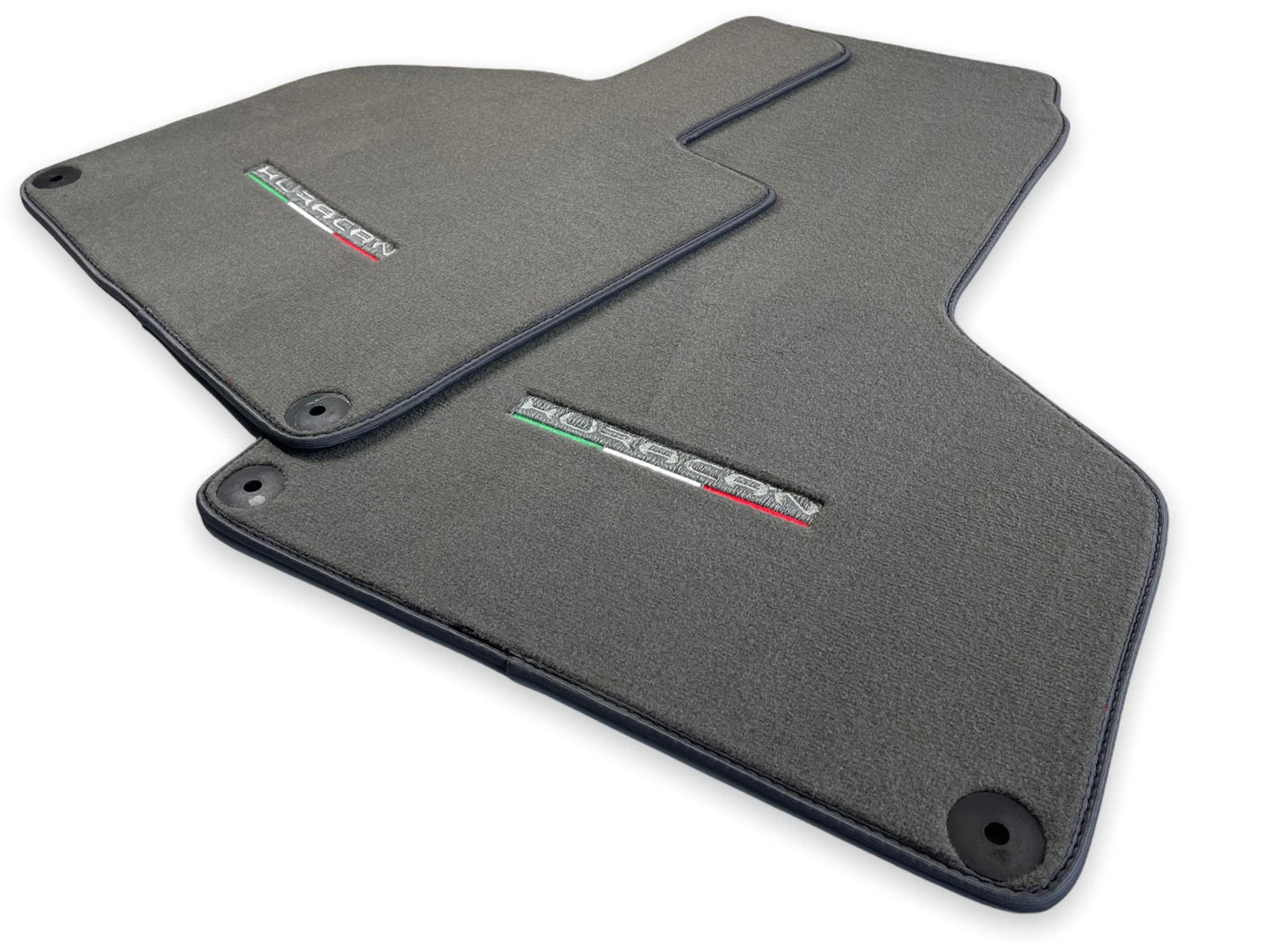 Floor Mats for Lamborghini Huracan 2014-2022 Gray Tailored Carpets