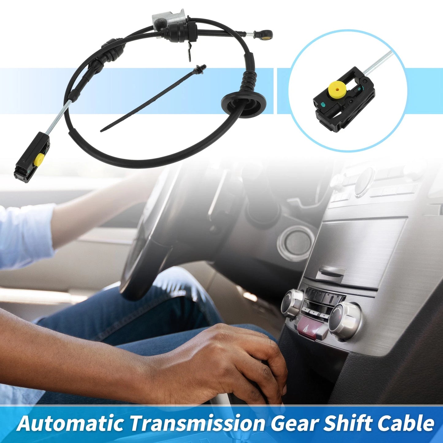 Auto Trans Gear Shift Cable for Ford F-250 F-350 F-450 Super Duty (2008-2010)