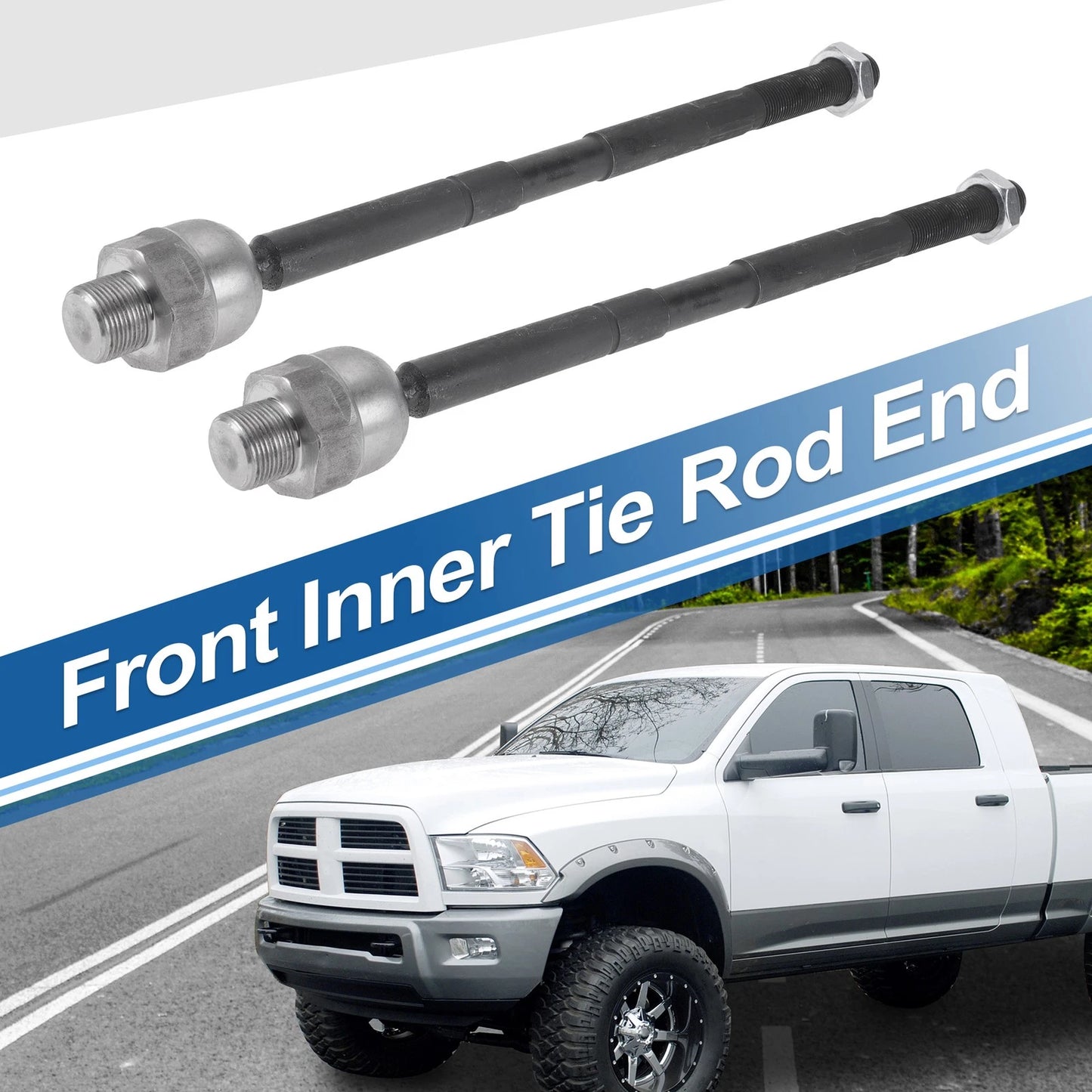 Front Inner Tie Rod End Links for Dodge Ram 1500 (2002 - 2005)