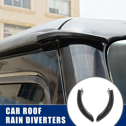 Hardtop Water Rain Diverters for Jeep Wrangler JL (2018-2021)