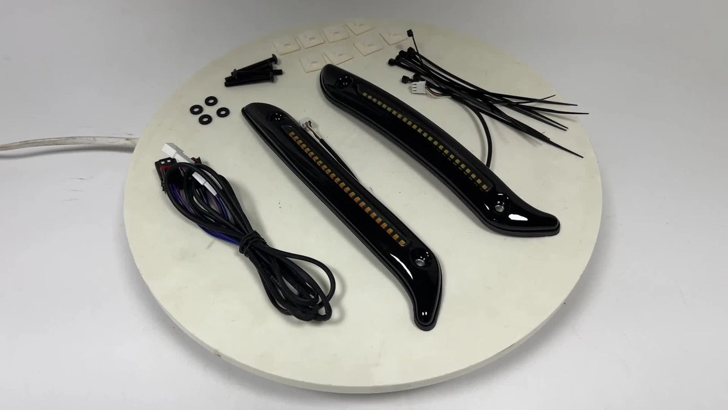 Windshield DRL Turn Signal Light for Harley Softail Low Rider El Diablo FXRST (2022)