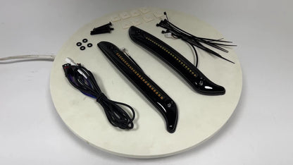 Windshield DRL Turn Signal Light for Harley Softail Low Rider El Diablo FXRST (2022)