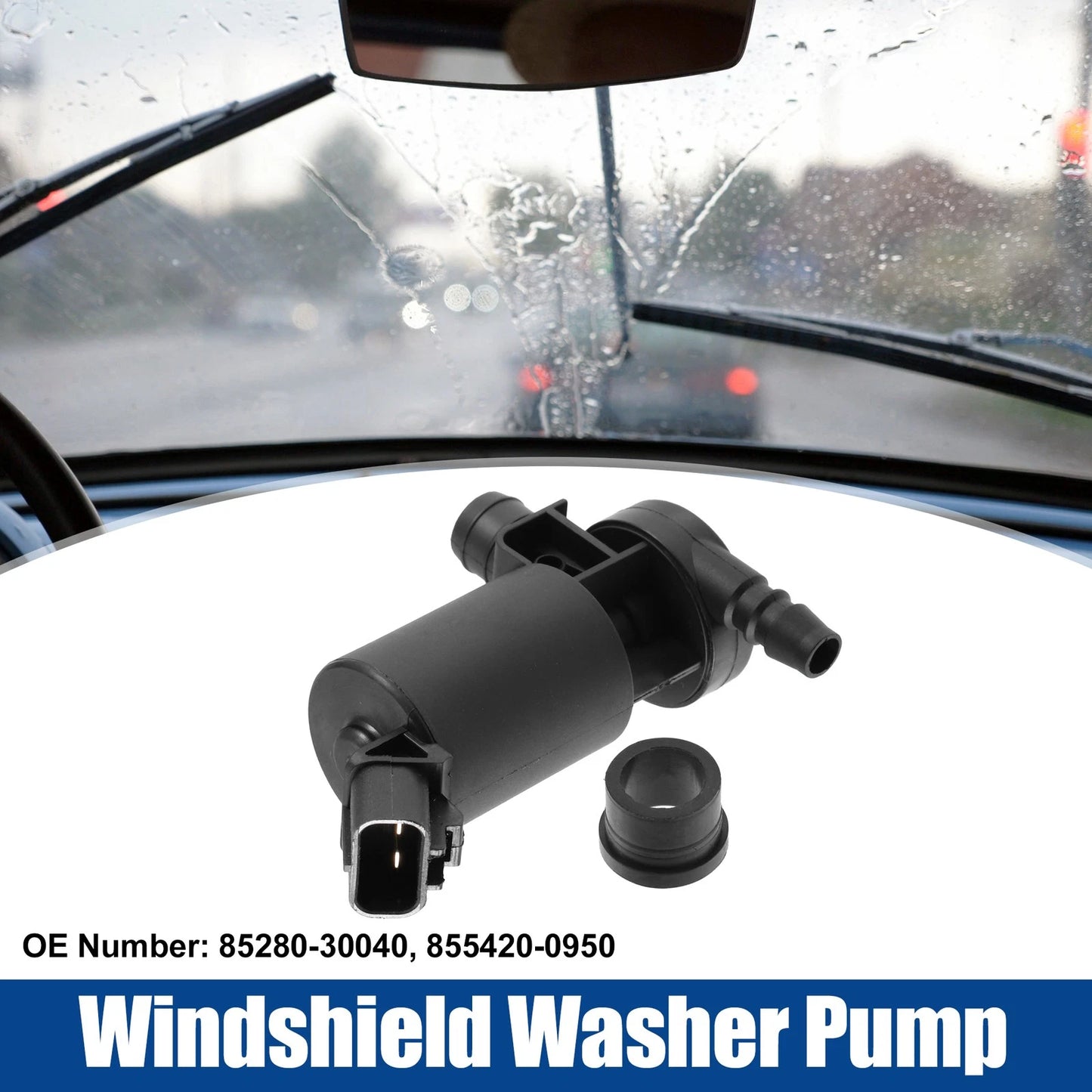 1x Windshield Washer Pump for Toyota Land Cruiser (2008–2011)