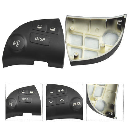 Black ABS Steering Wheel Control Button Cover for Lexus ES350 (2006–2012)